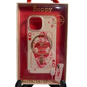 XO Poppy “Queen of Hearts” iPhone Case w/MagSafe Ring - NWT *